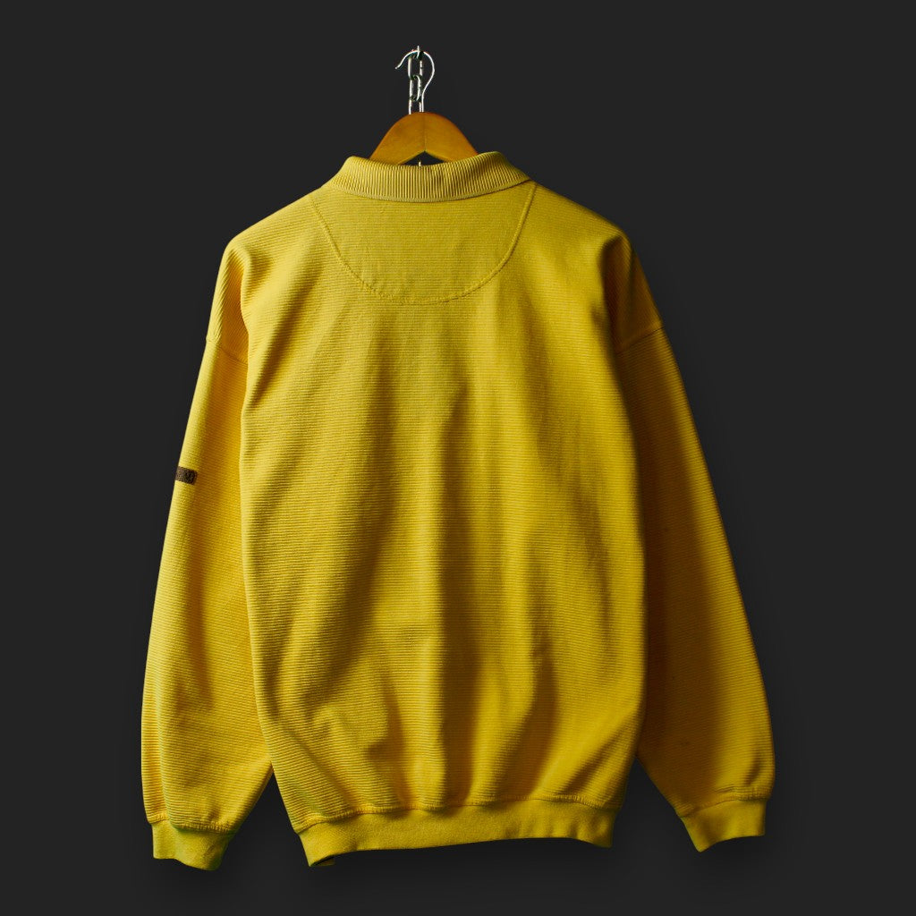 Gianni M. Pullover mit 1/4-Knopfleiste (Größe L)