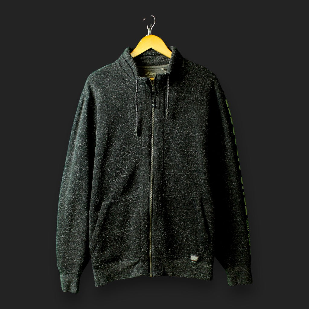 s.Oliver Pullover mit durchgehendem Reißverschluss (Größe XXL)