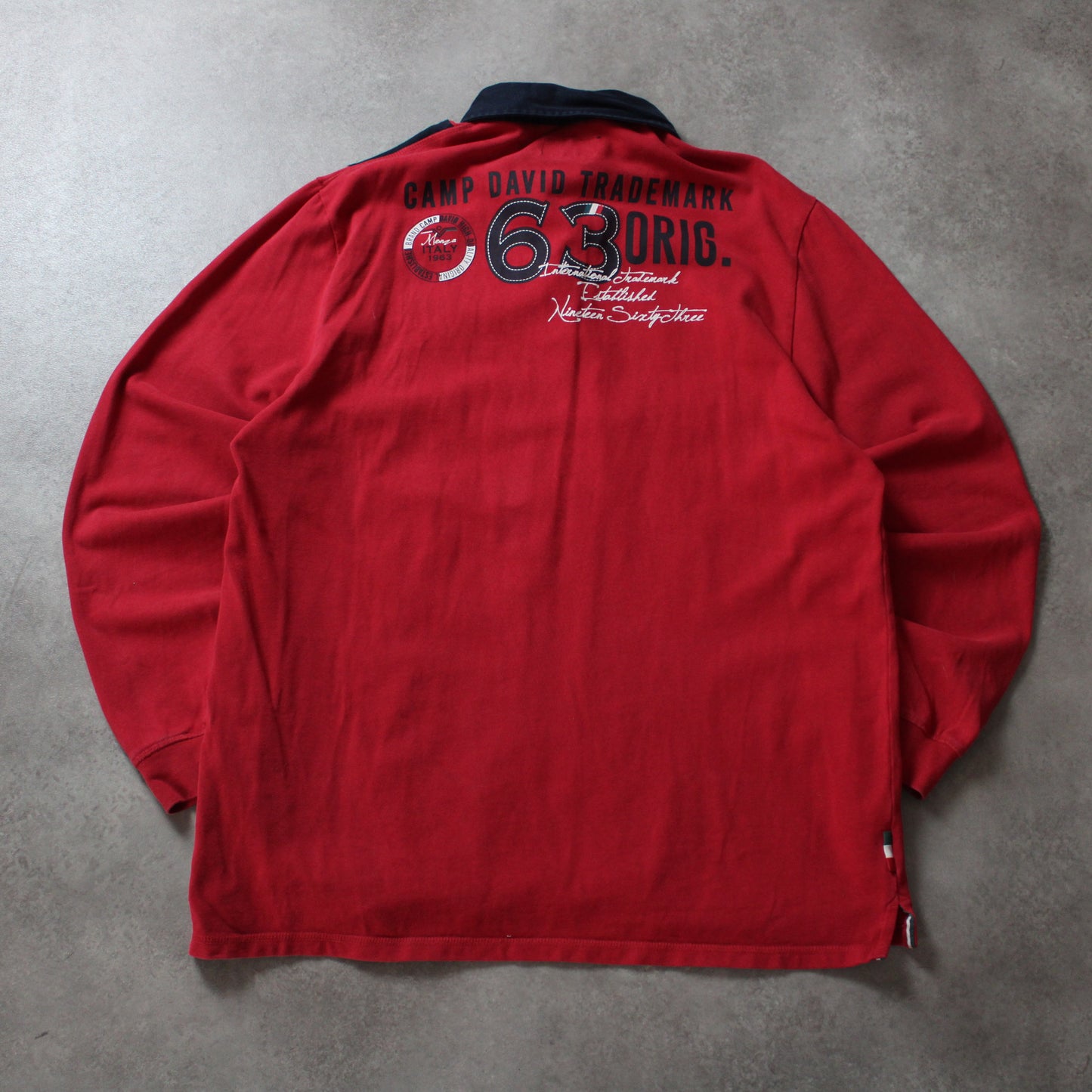 Camp David Langarm-Poloshirt (Herren - 3XL)