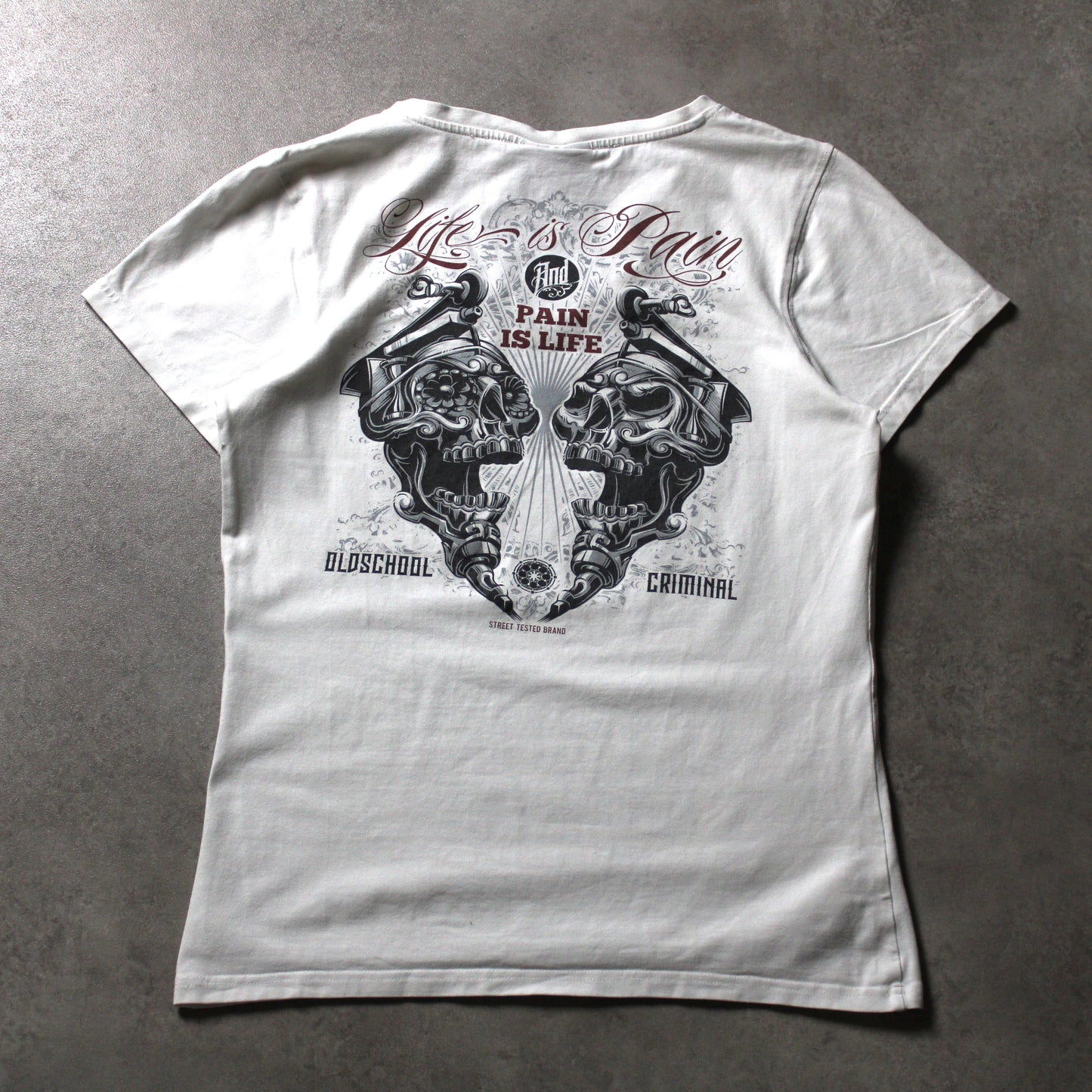 Oldschool Criminal T-Shirt (Damen-L)