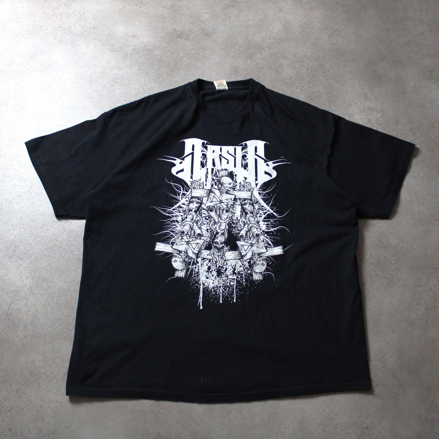Arsis „Worsip Depraved“ bedrucktes T-Shirt (Herren, XXL)