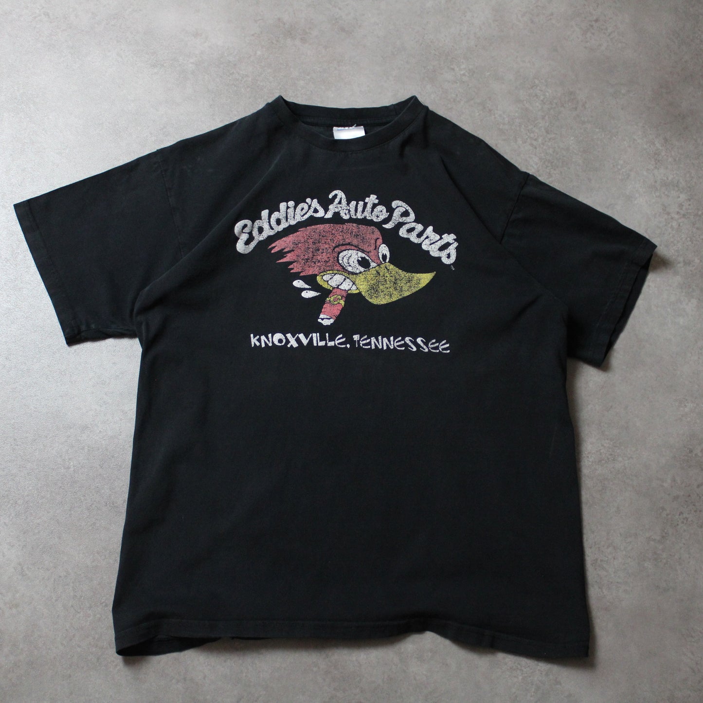 Eddies Auto Parts Bedrucktes T-Shirt (Herren, M)