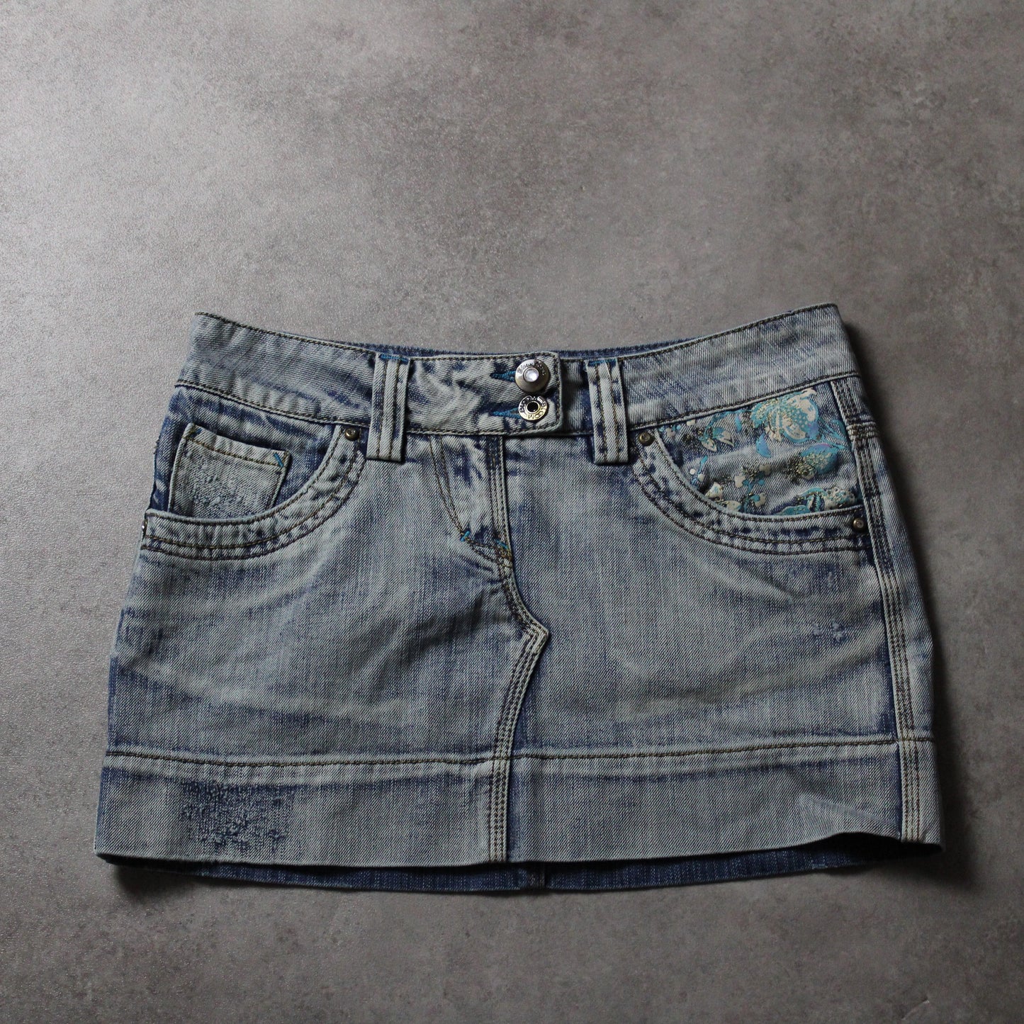 Bloom Y2k Jeansrock (Damen-M)
