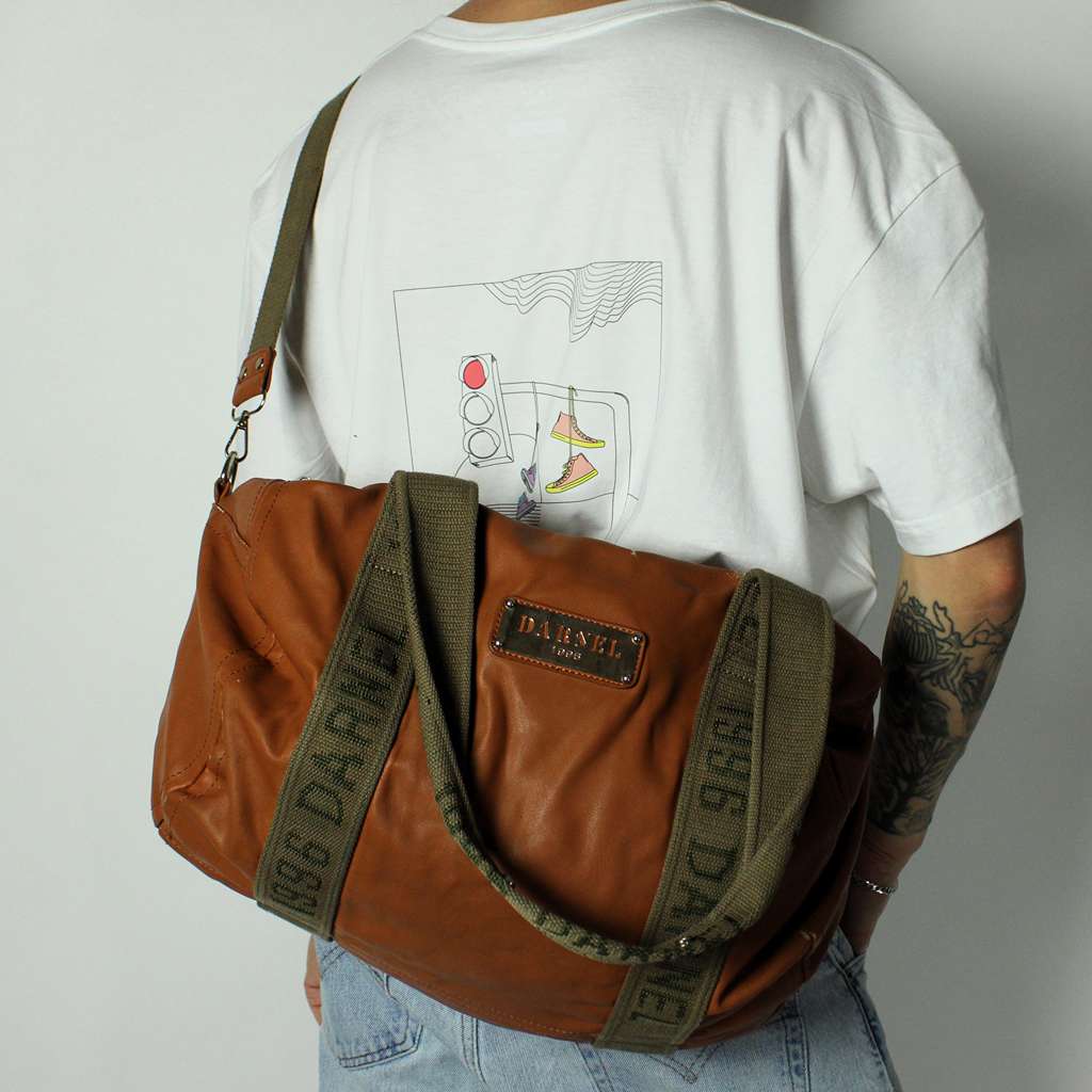 Reisetasche aus Kunstleder von Darnel
