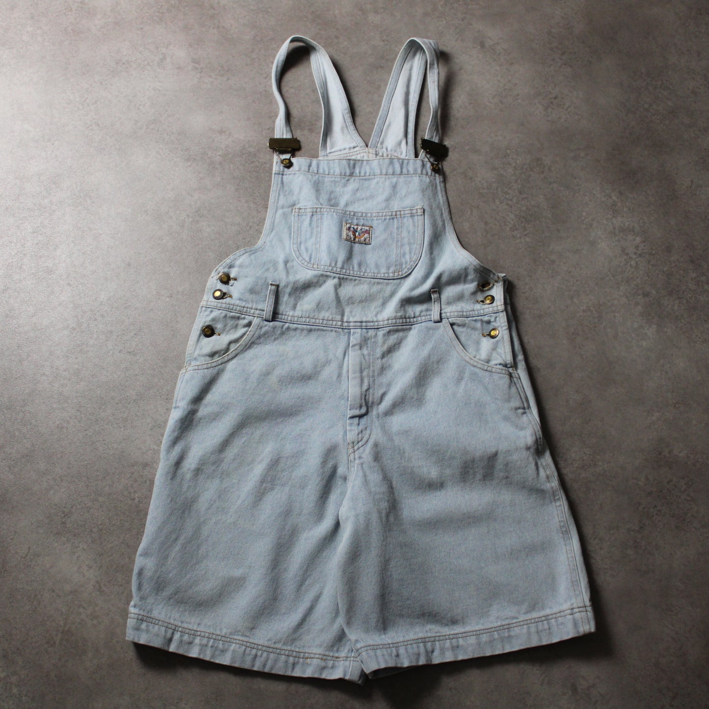 Die seltenen Blue Jeans Denim Overall Shorts (Herren-L)