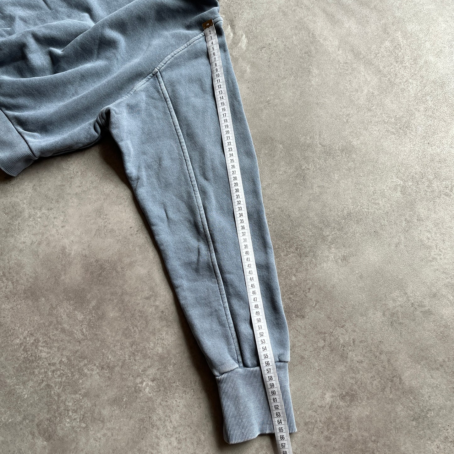 Reebok Grey Cropped Hoodie XL