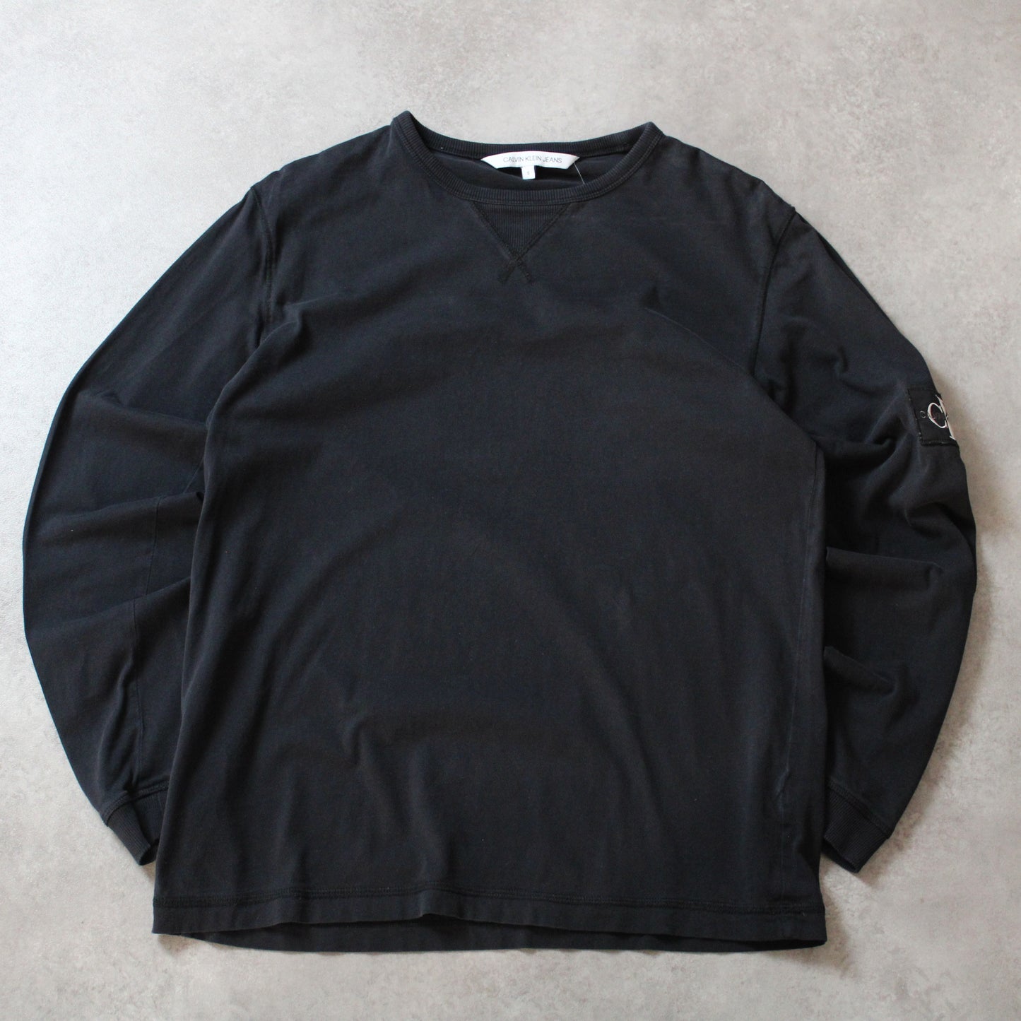 Calvin Klein Langarm-T-Shirt (Herren-S)
