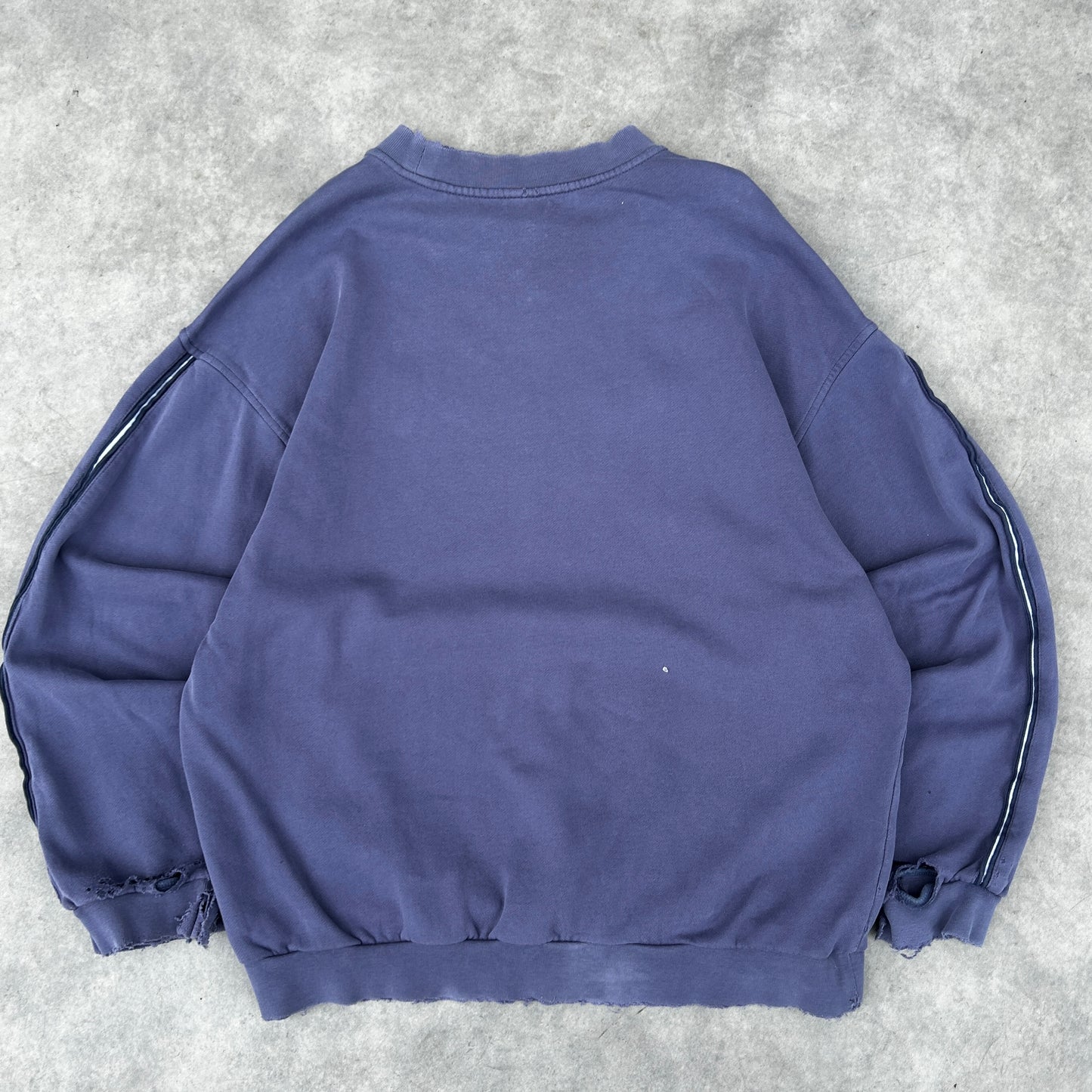 Vintage 90s Nike Distressed Spellout Sweatshirt Made in Malaysia