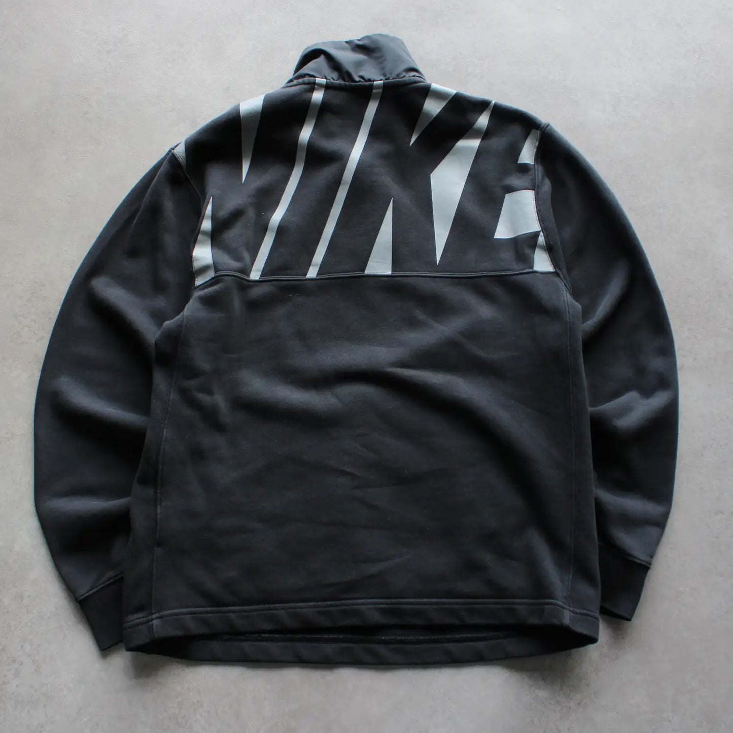 Nike Quarter-Zip Hybrid Sweatshirt – Black (Man-S)