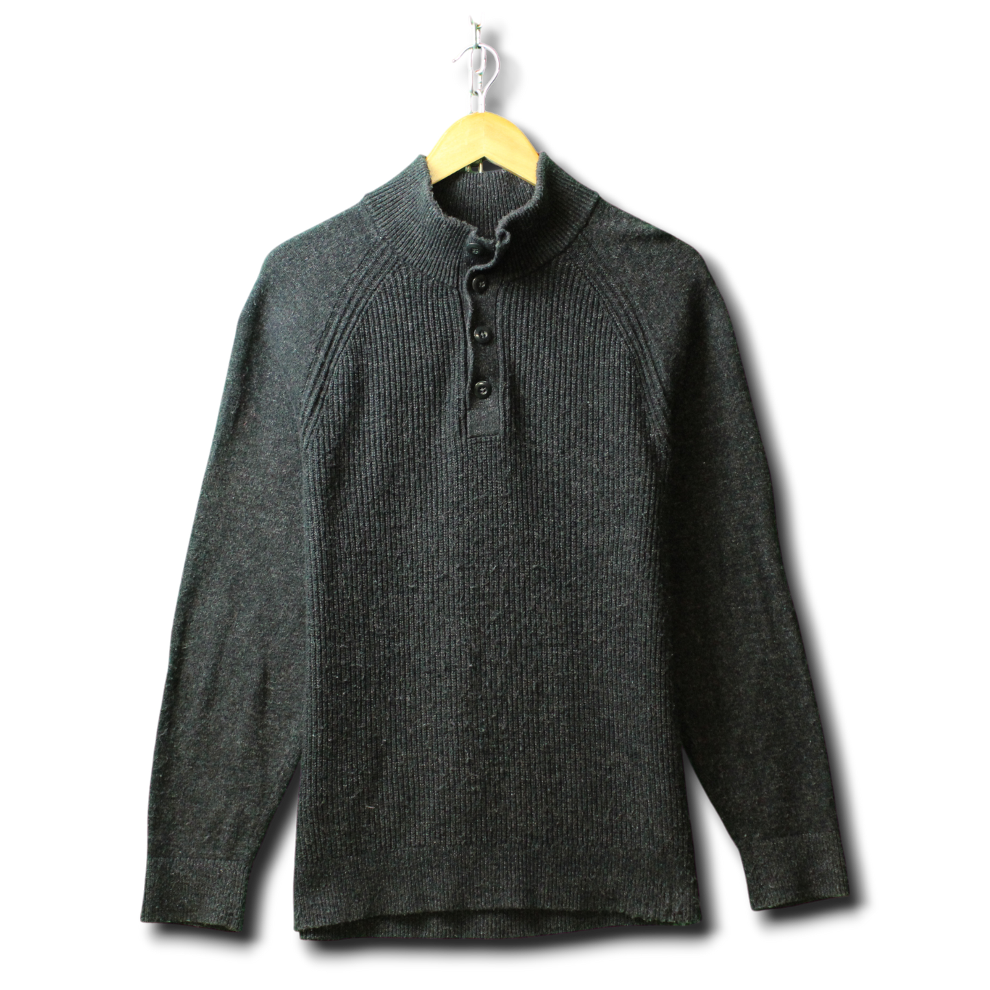 Gap 1/4-Strickpullover mit Knöpfen (Größe M)