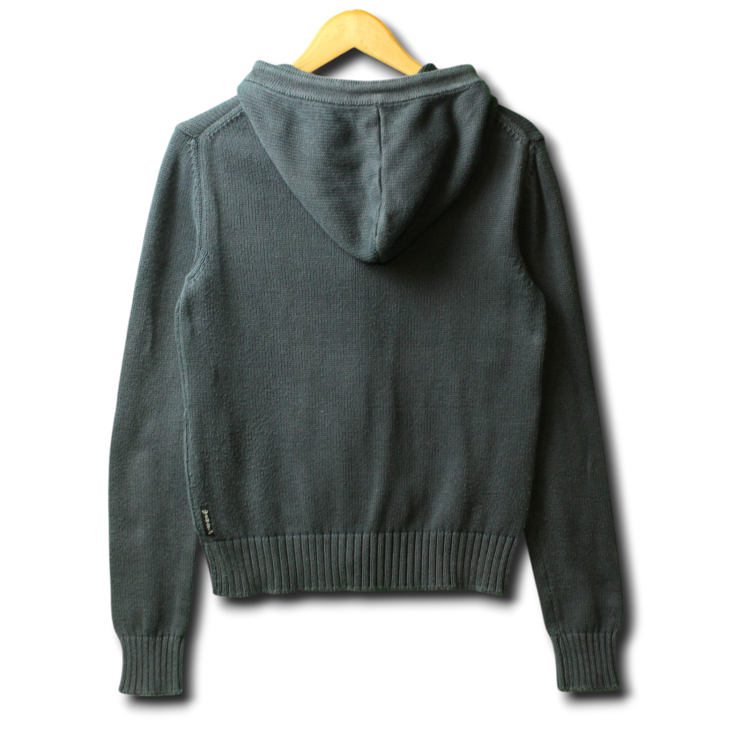 Armani Jeans Kapuzenpullover mit durchgehendem Reißverschluss (Größe L)