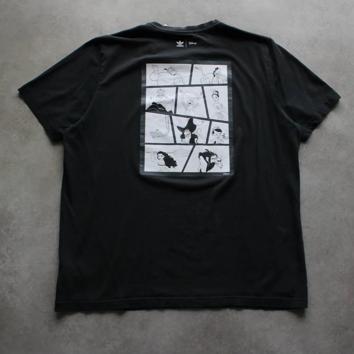 Adidas x Disney Graphic Tee – Black (Man-XL)