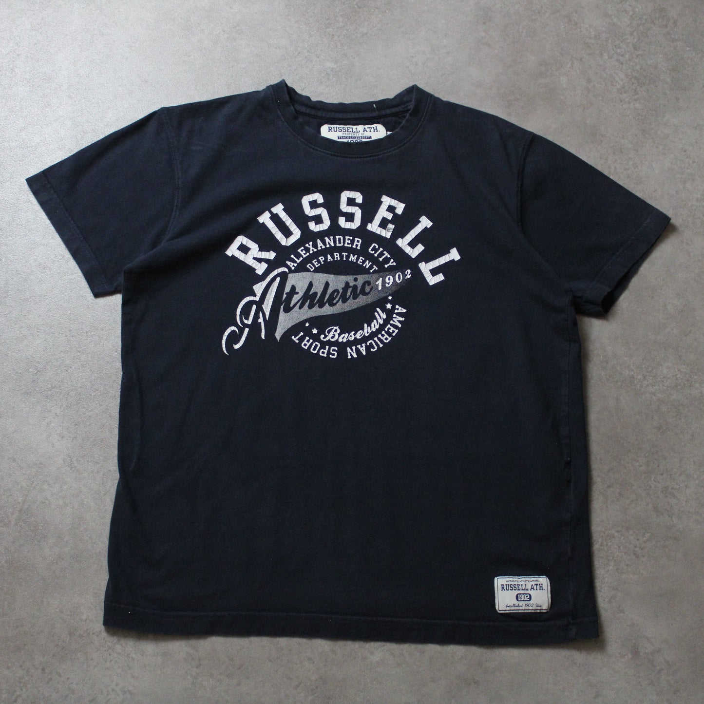Russell Athletic bedrucktes T-Shirt (Herren, M)