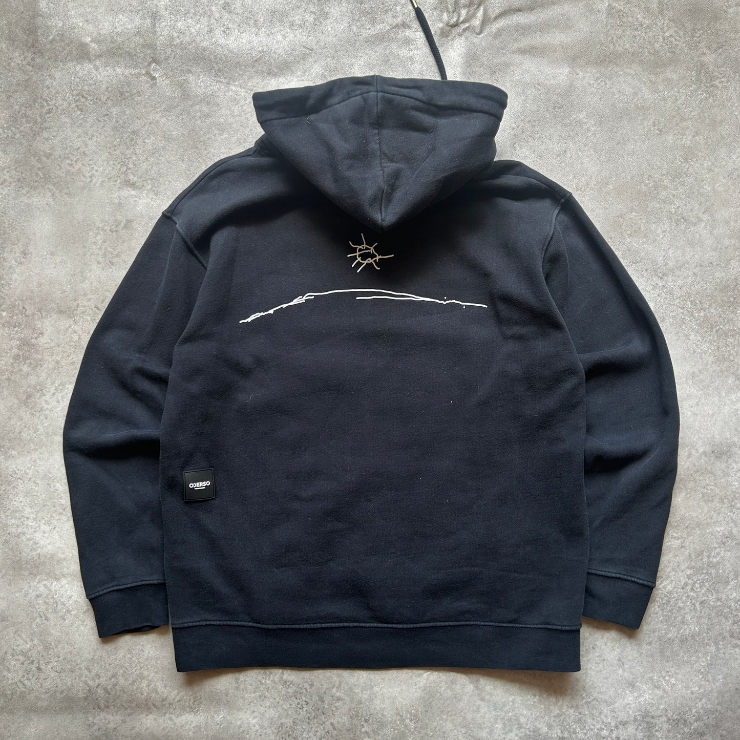 Oderso Black Rocket Hoodie M