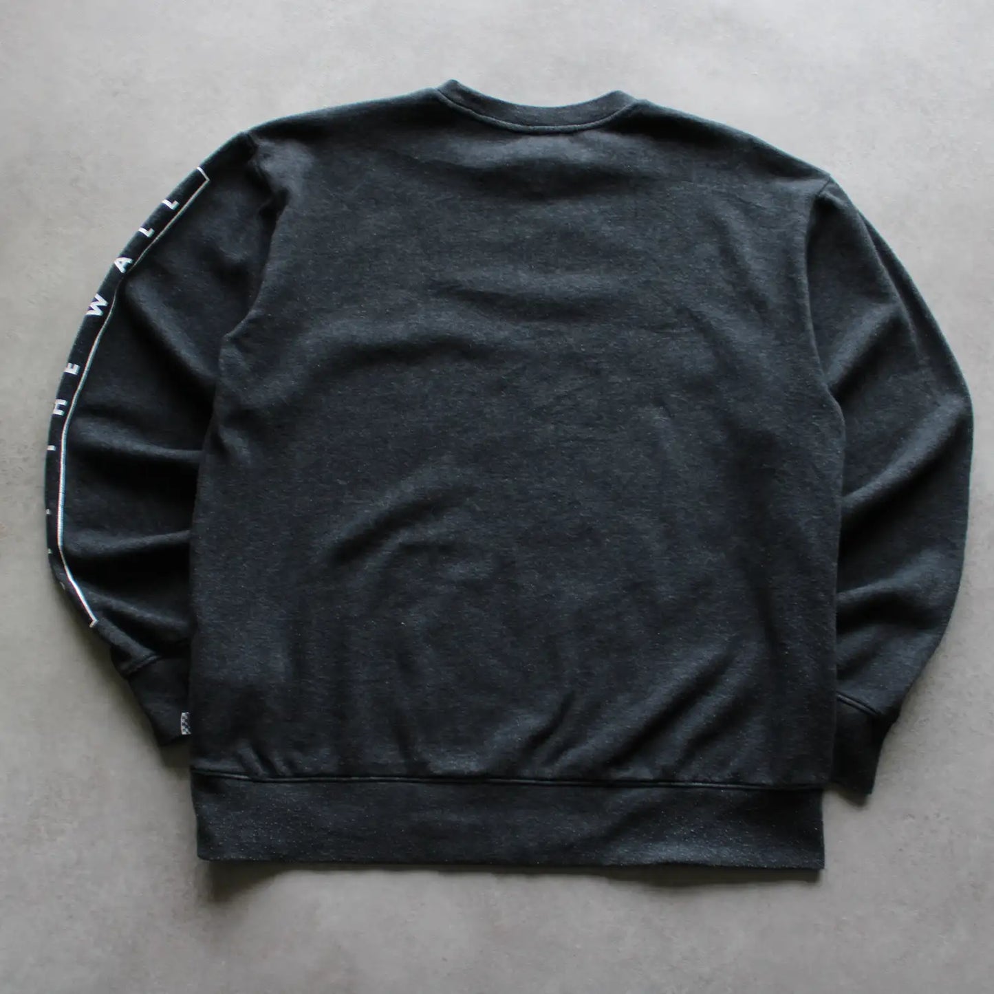 Vans Logo Printed Sweatshirt - Grey (Man-S)