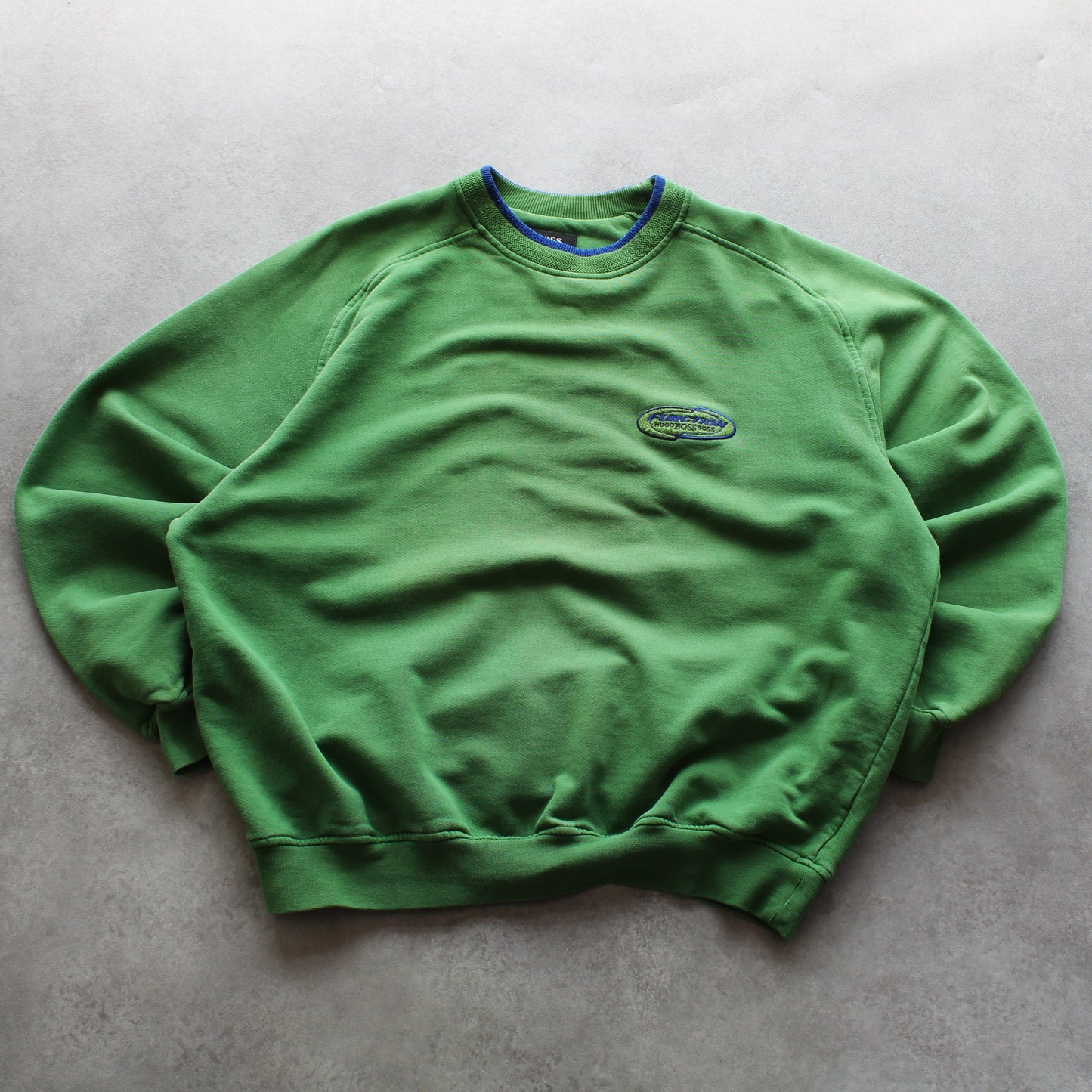 Hugo Boss Vintage Sweatshirt mit Rundhalsausschnitt (Mann-M)