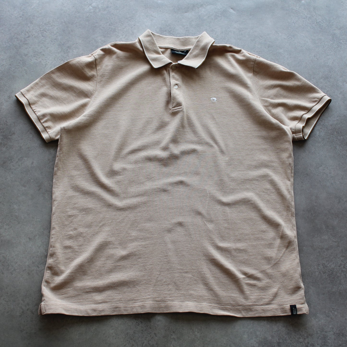 Scotch & Soda Small Logo Polo Shirt (Man-XXL)