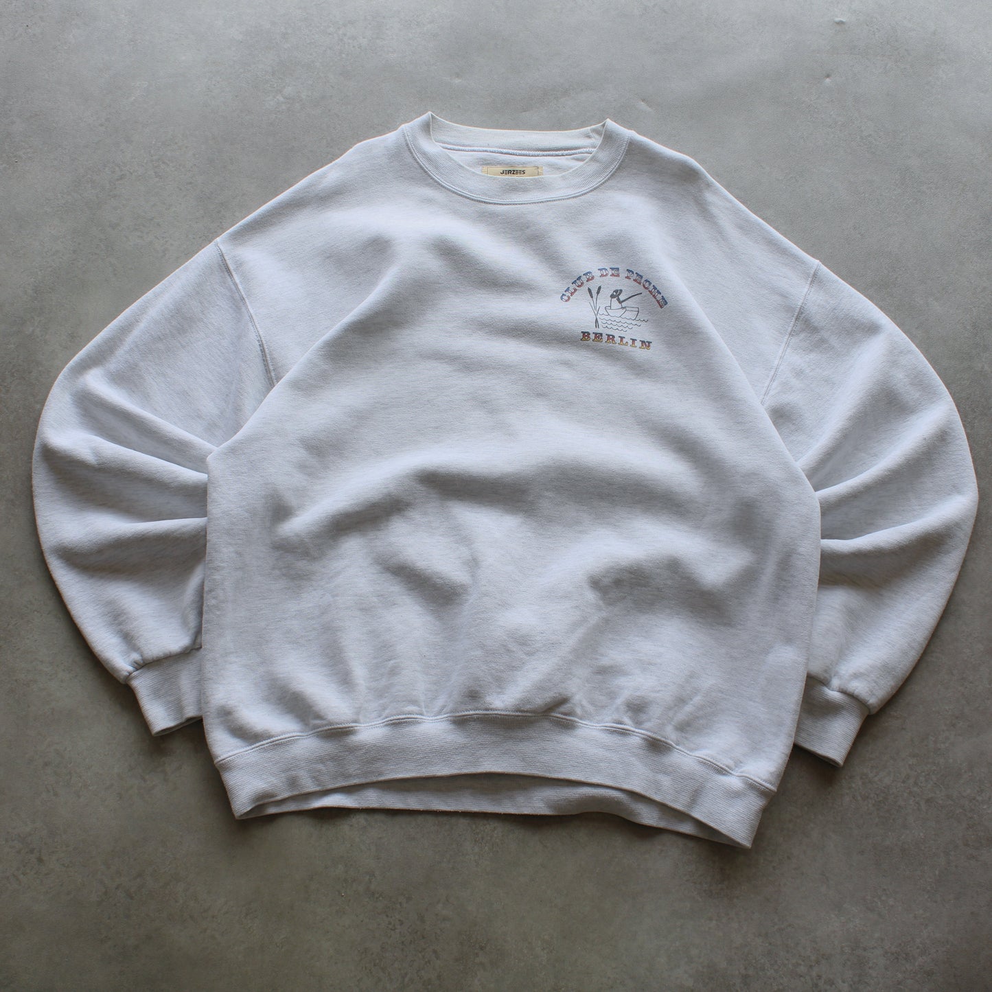 Jerzees Club De Peche Berlin Rundhals-Sweatshirt (Mann-XXL)