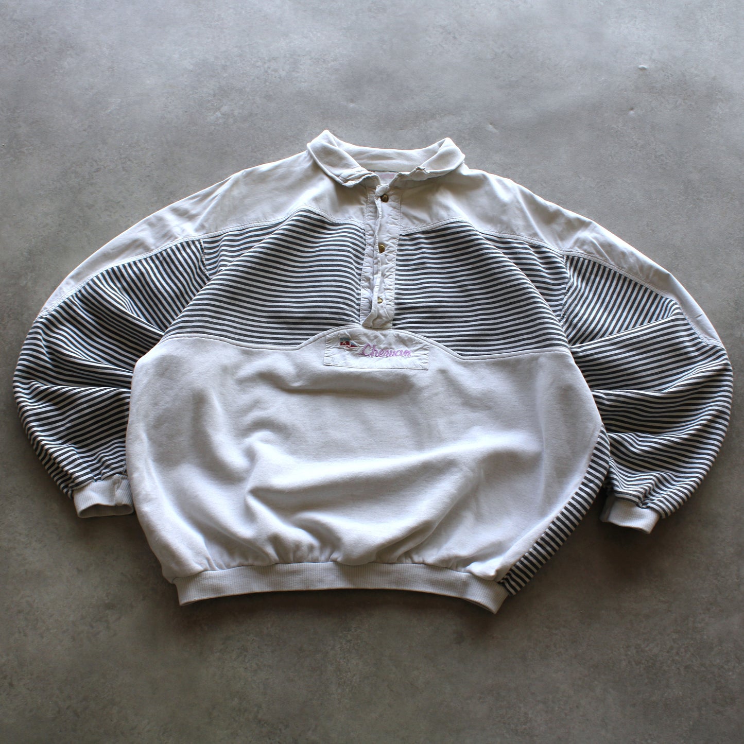 Chewan 1/4 Buttoned Sweatshirt (Man-L)