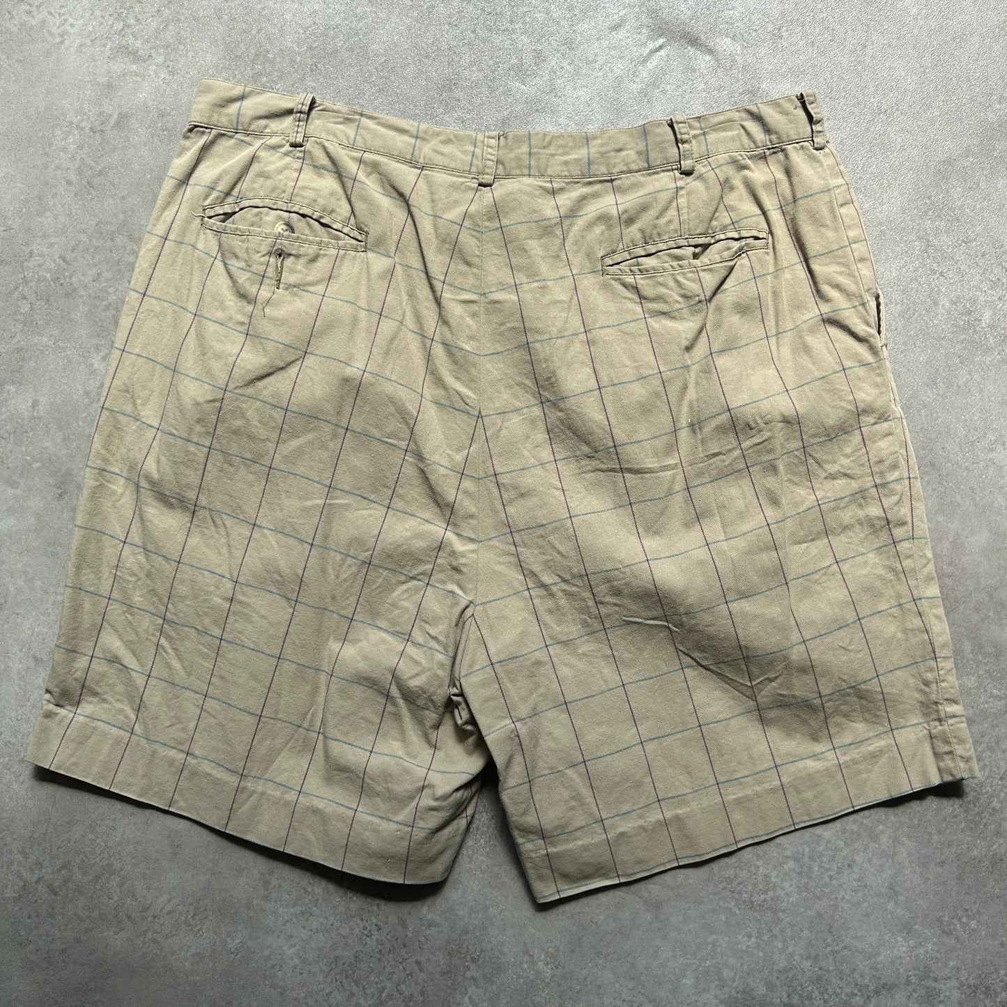 Izod Club Plaid Shorts W40
