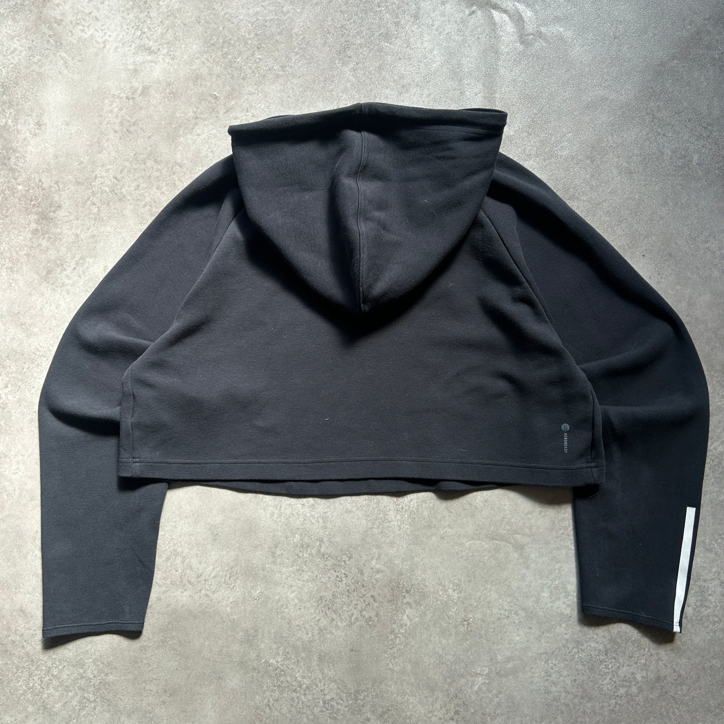 Adidas Cropped Hoodie L
