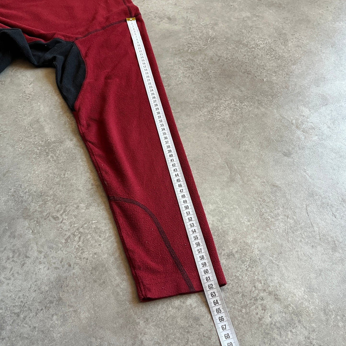 Columbia Red Fleece Half Zip L