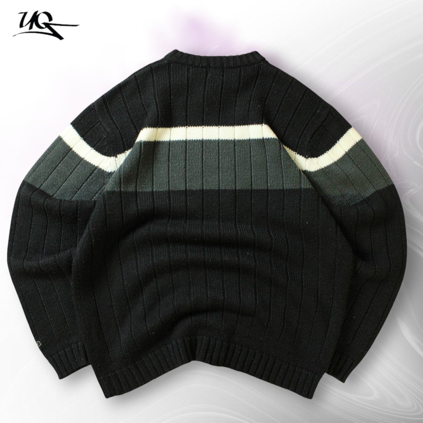 Cooler Katzen-Strickpullover (Größe XL)