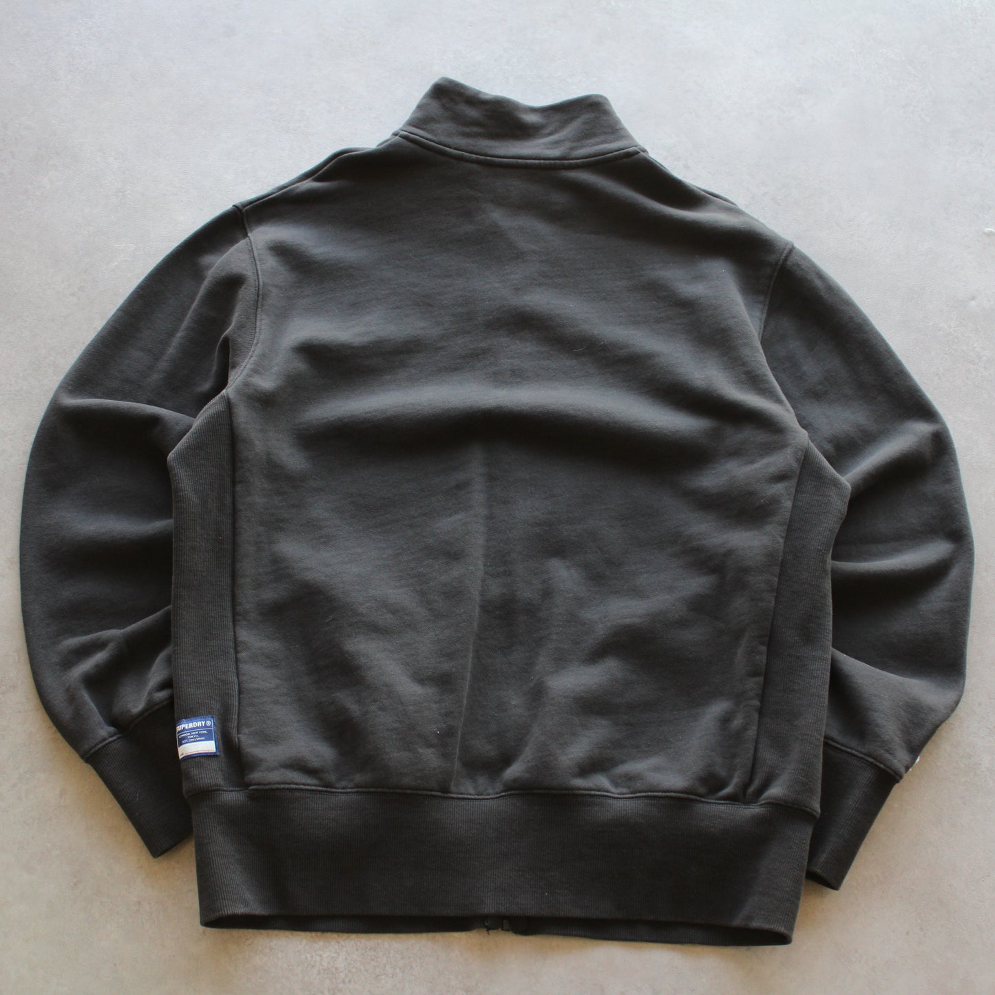 Superdry Embrioed Zip Up Sweater (Herren, XL)