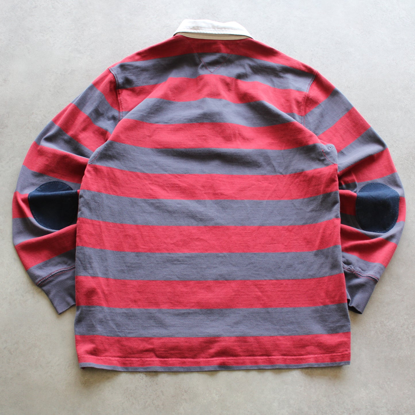 Tommy Hilfiger 1/4-Knopf-Langarm-Polo-T-Shirt (Herren, M)