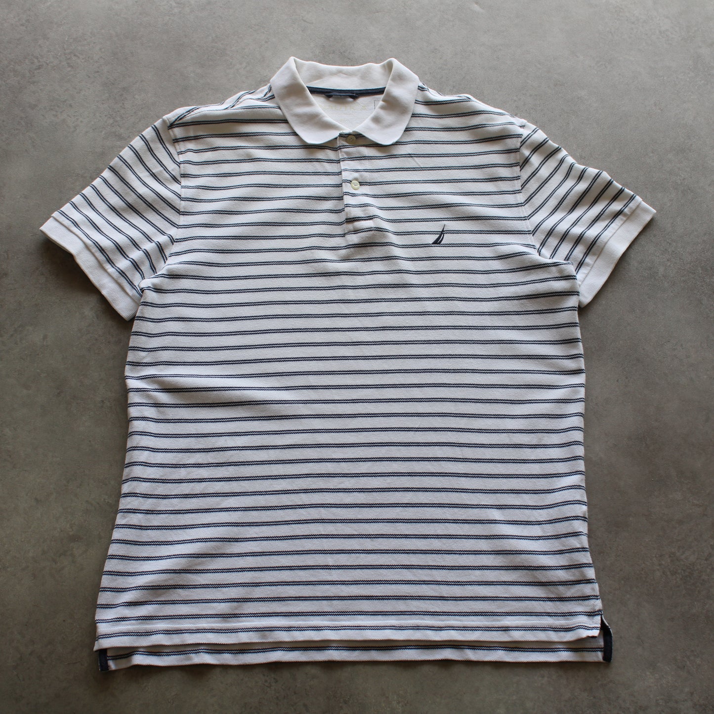 Nautica Embrioed Small Logo Polo Shirt (Man-M)