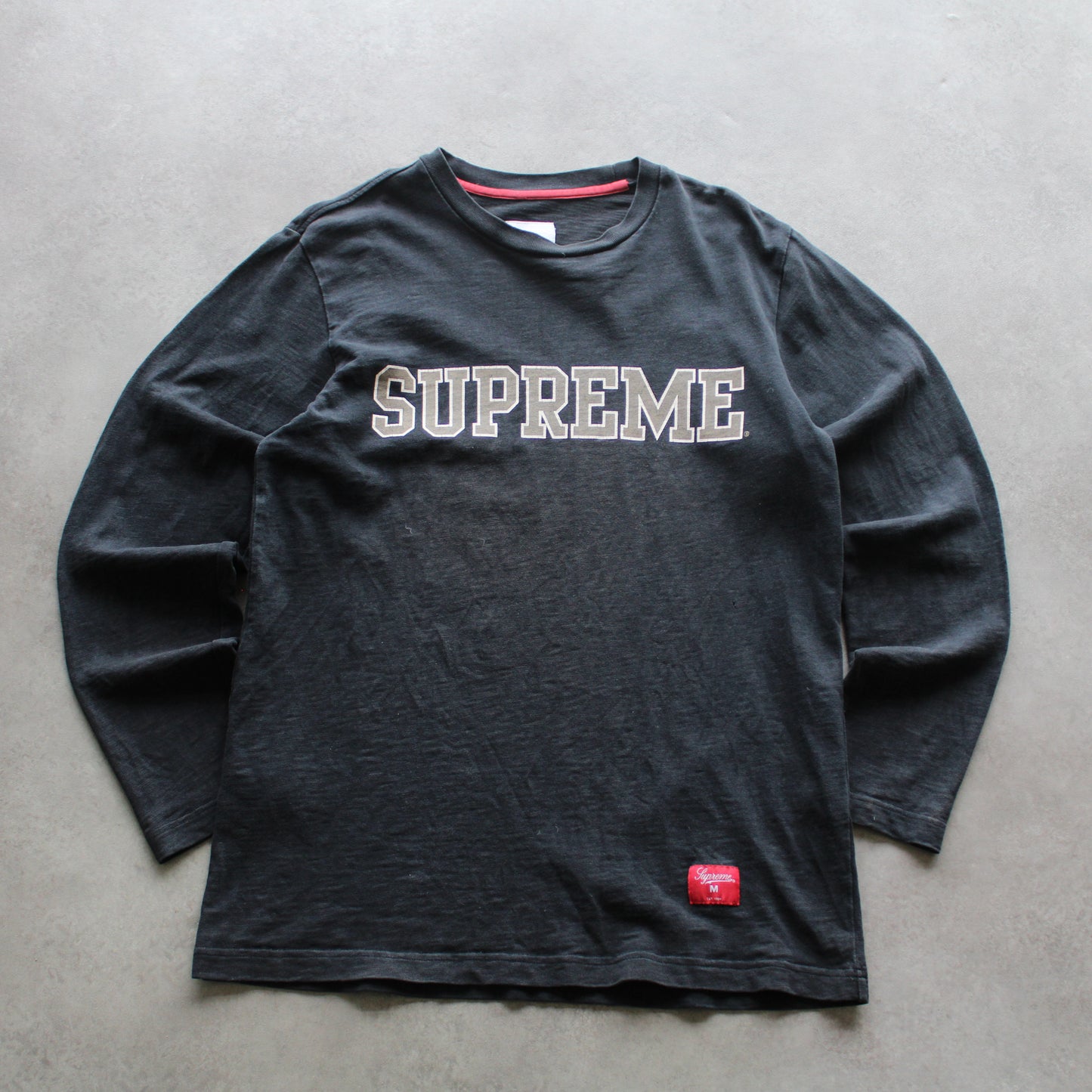 Supreme Printed Long Sleeve T-Shirt (Man-M)