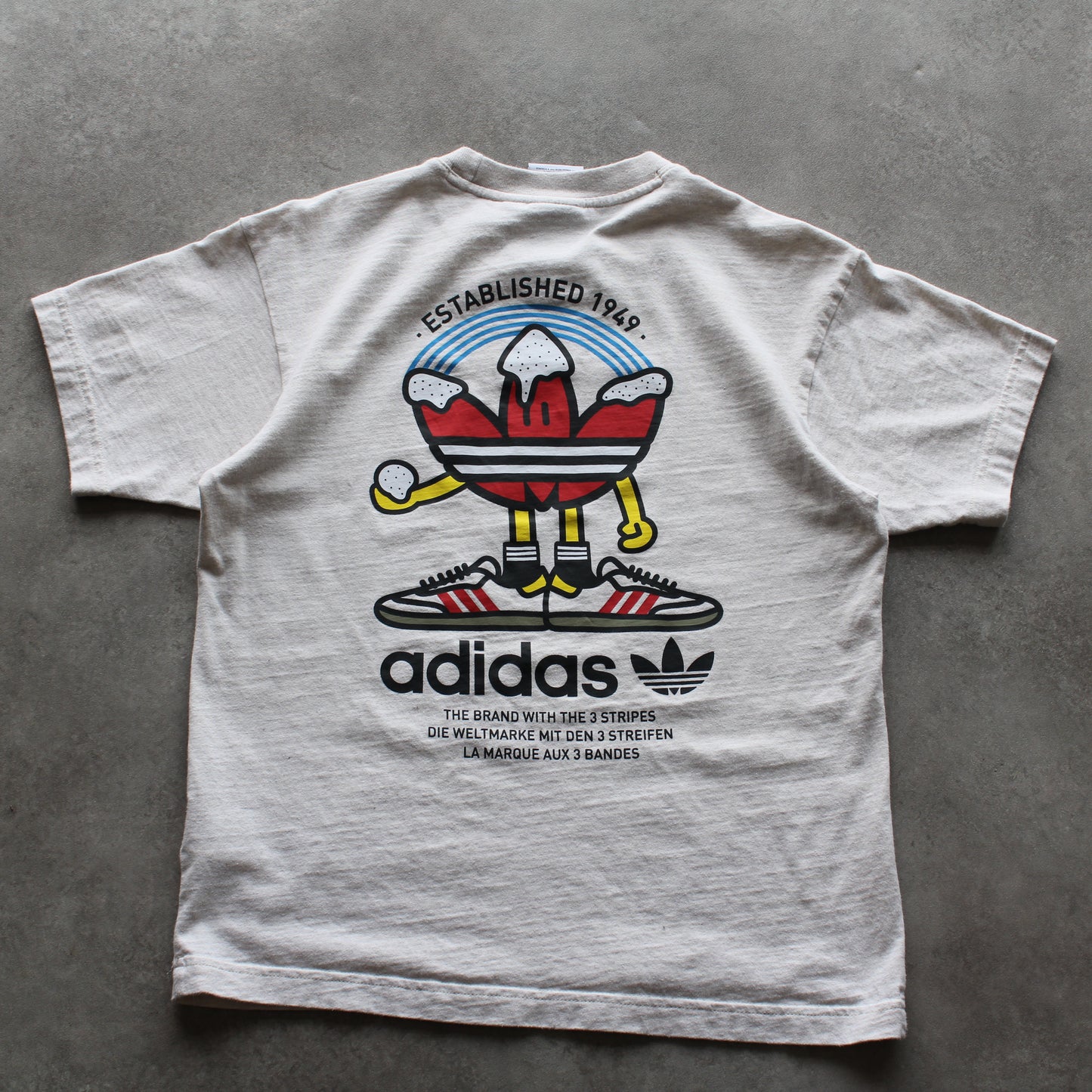 Adidas Printed T-Shirt (Man-XXS)