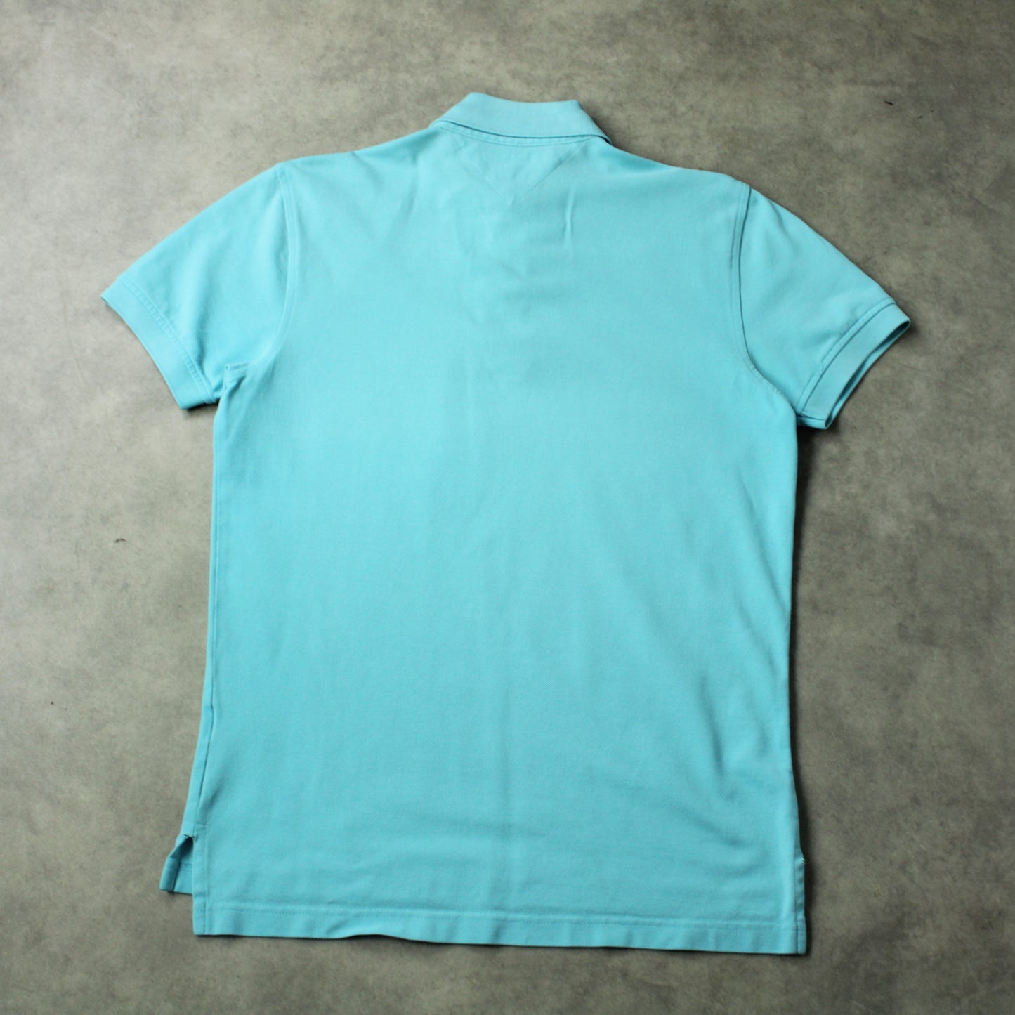 Tommy Hilfiger Classic Piqué T-Shirt – Light Blue (Man-S)