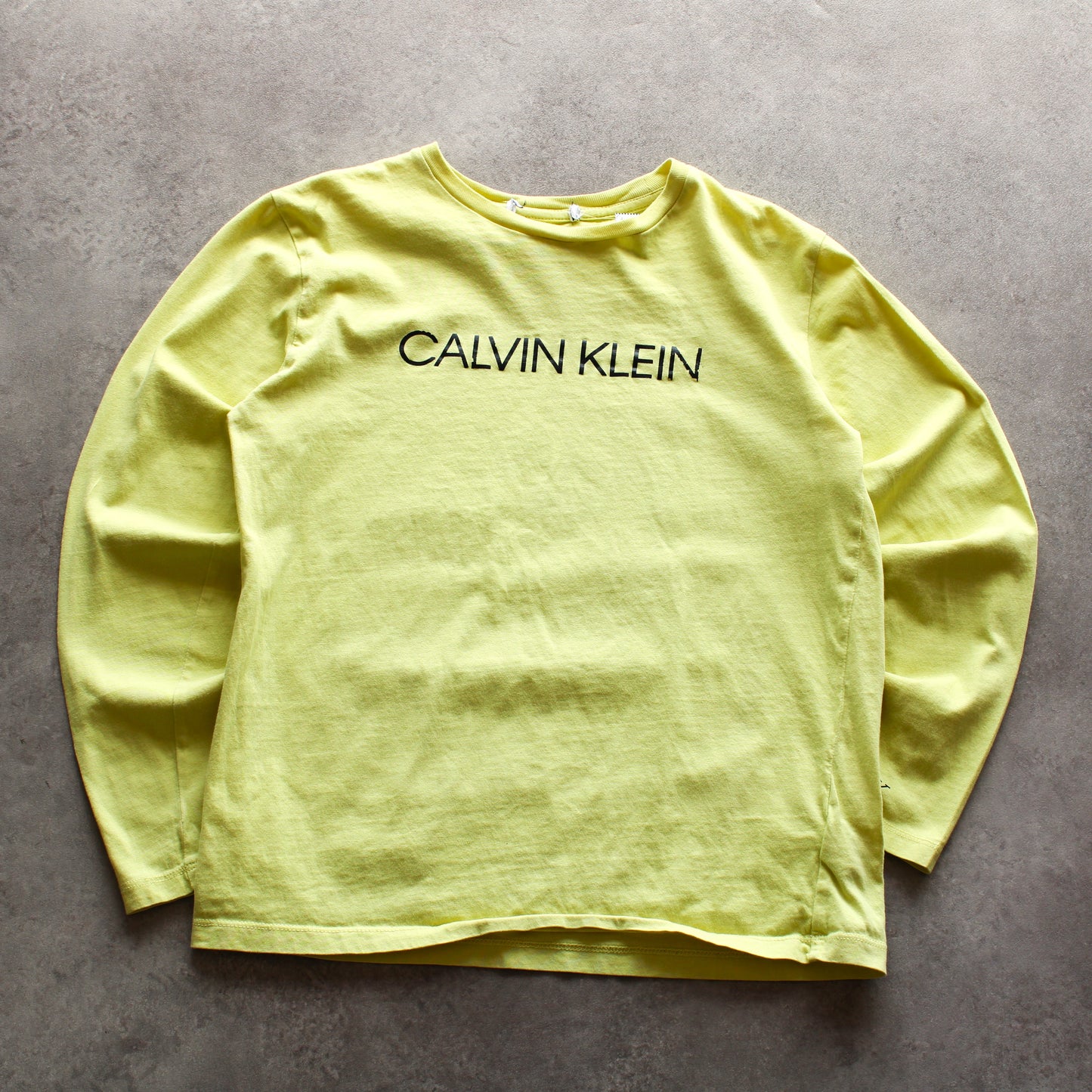 Calvin Klein Printed Long Sleeve T-Shirt (Woman-M)