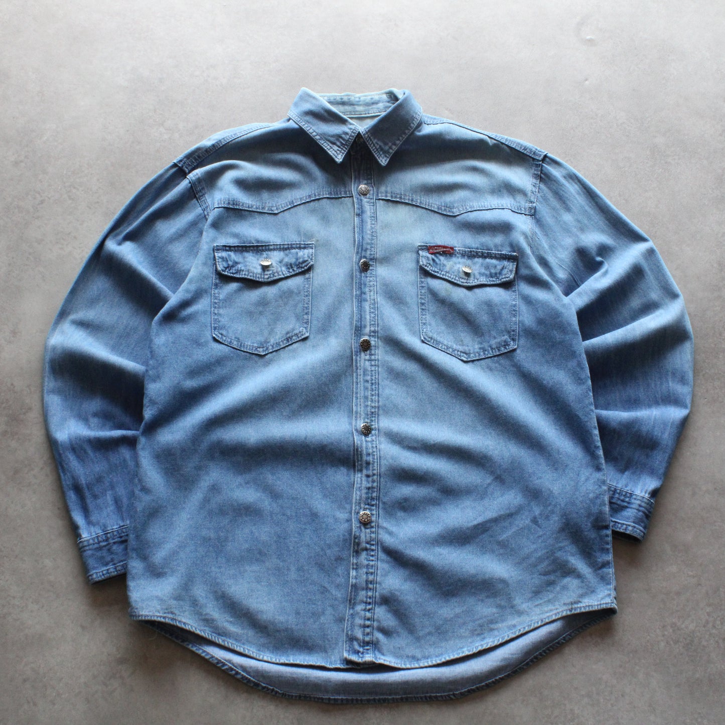 M&D Denim Long Sleeve Shirt (Man-L)