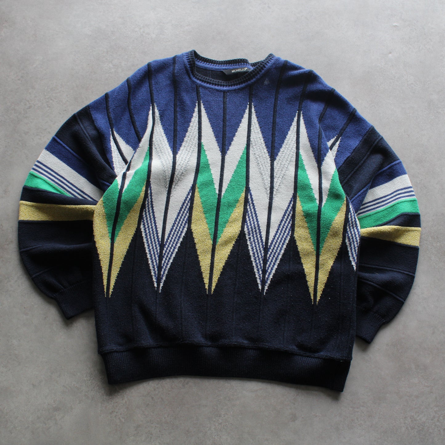 Monello Vintage Knitted Crewneck Sweater (Man-L)