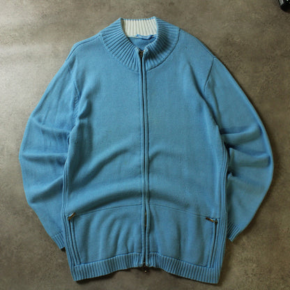 Human Nature Full Zip Knitted Sweater (Size-XL)