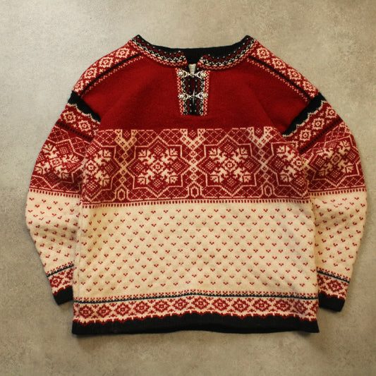 Natural Style Knitted Sweater (Size-XL)