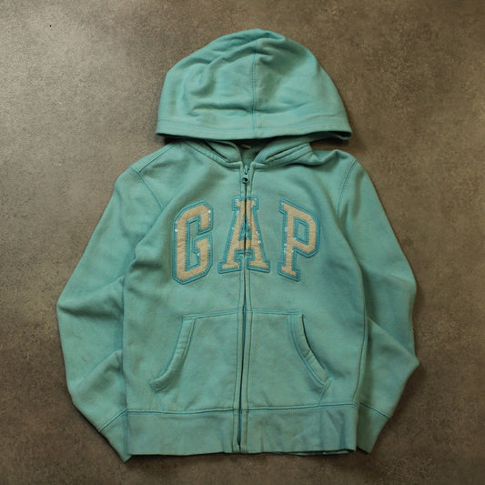 Gap Kapuzenpullover mit durchgehendem Reißverschluss (Kinder - 128 cm) 