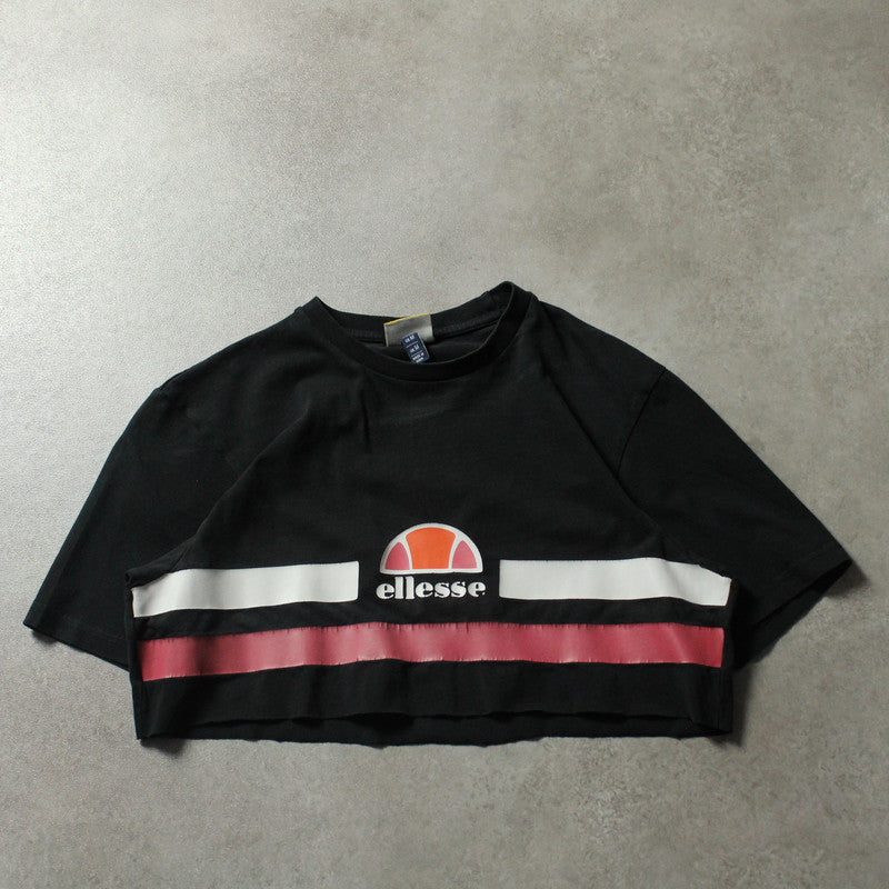 Ellesse Cutted Crop T-Shirt (Damen-M) 