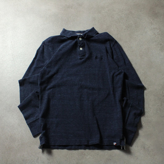 Superdry Langarm-Poloshirt (Herren-L) 