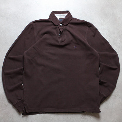 Tommy Hilfiger Langarm-Poloshirt (Herren, XS) 