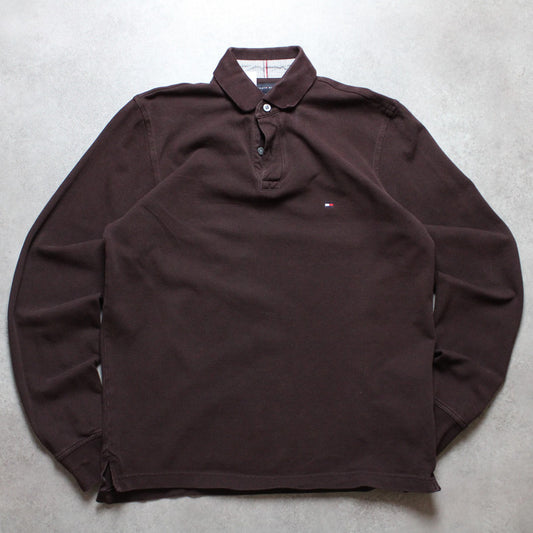 Tommy Hilfiger Langarm-Poloshirt (Herren, XS) 