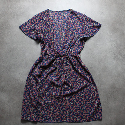 Vintage-Rosenkleid (Damen-M) 