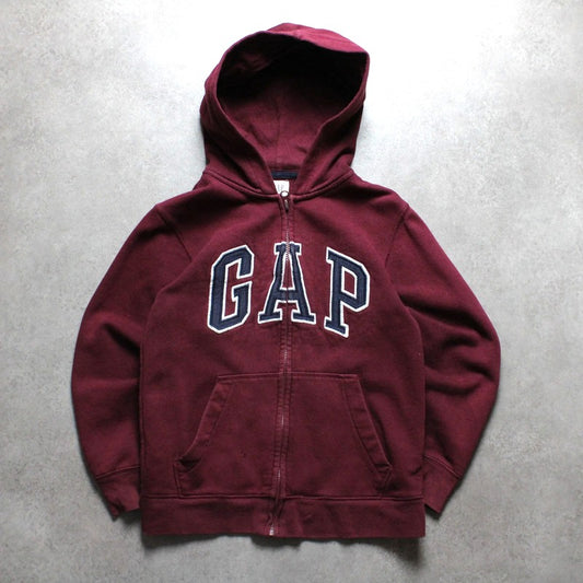 Gap Kapuzenpullover mit durchgehendem Reißverschluss (Kinder - 132 cm) 