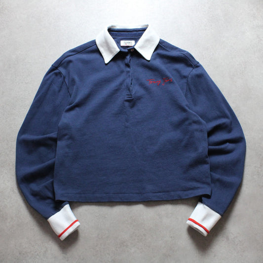 Tommy Jeans Langarm-Poloshirt (Damen-L) 