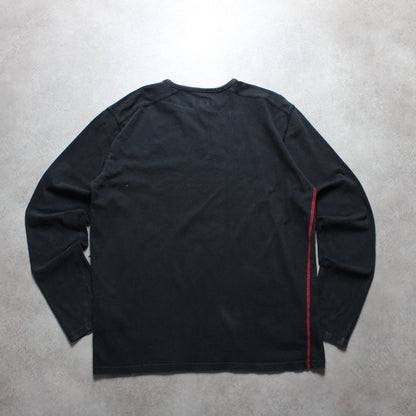 Petrol Langarm-T-Shirt (Herren-XXL) 