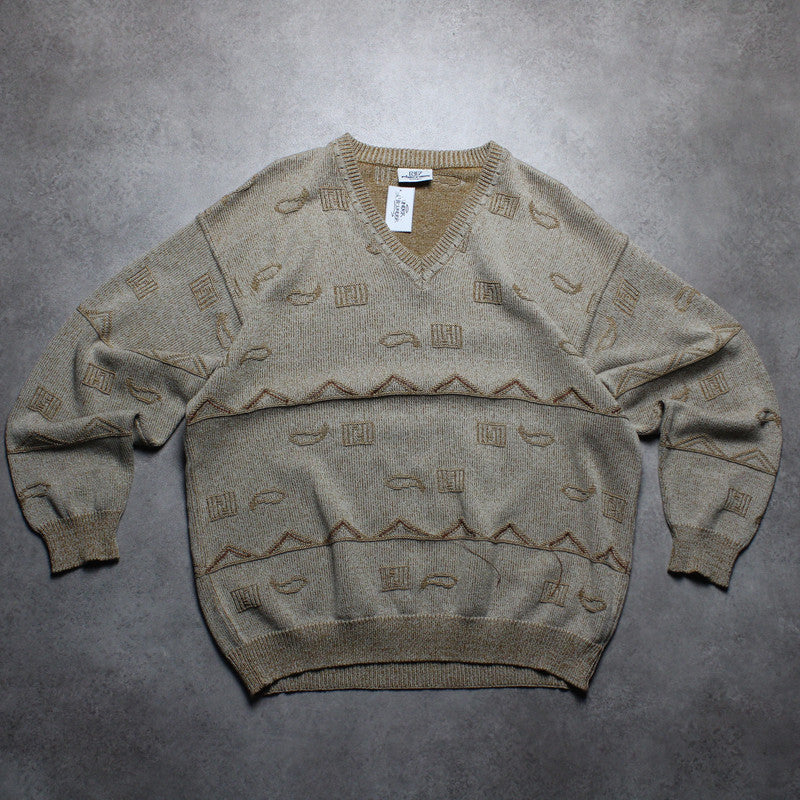 Fischer Strickpullover (Herren-L) 