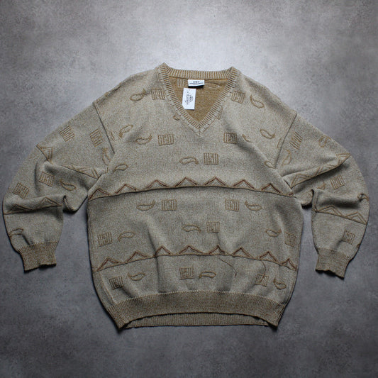 Fischer Strickpullover (Herren-L) 