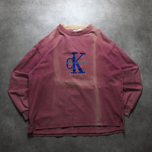 Calvin Klein Jeans Vintage-Pullover (Herren-L) 